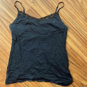 Beautiful sexy cami - lace collar and adjustable straps.